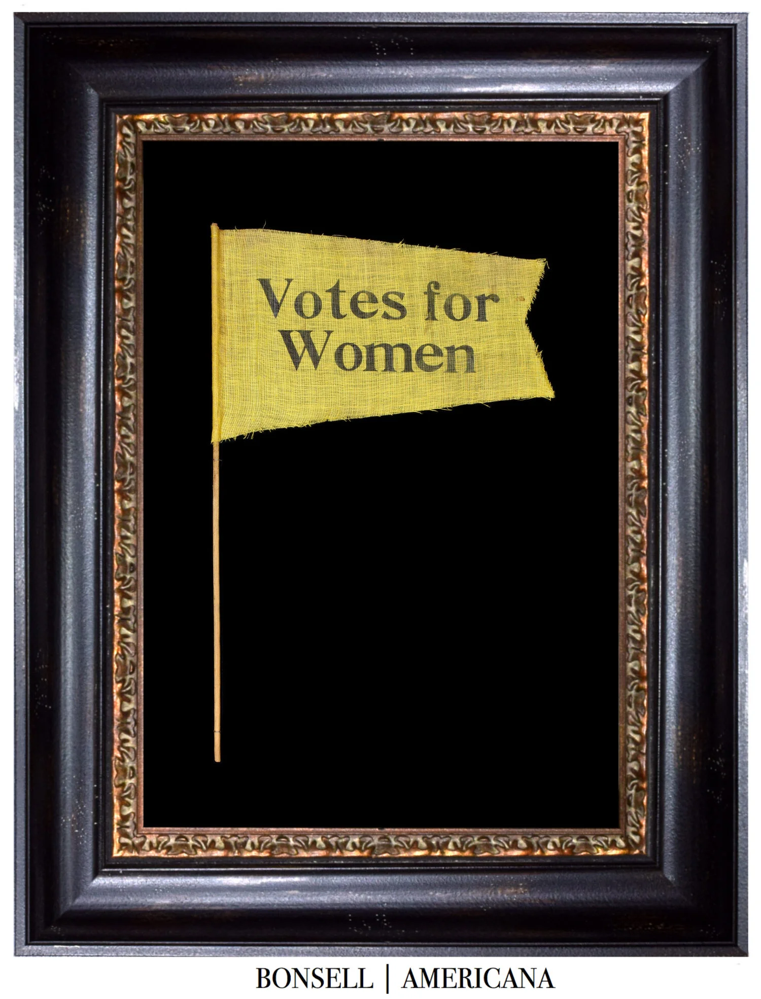 Antique Votes for Women Suffragette Pennant