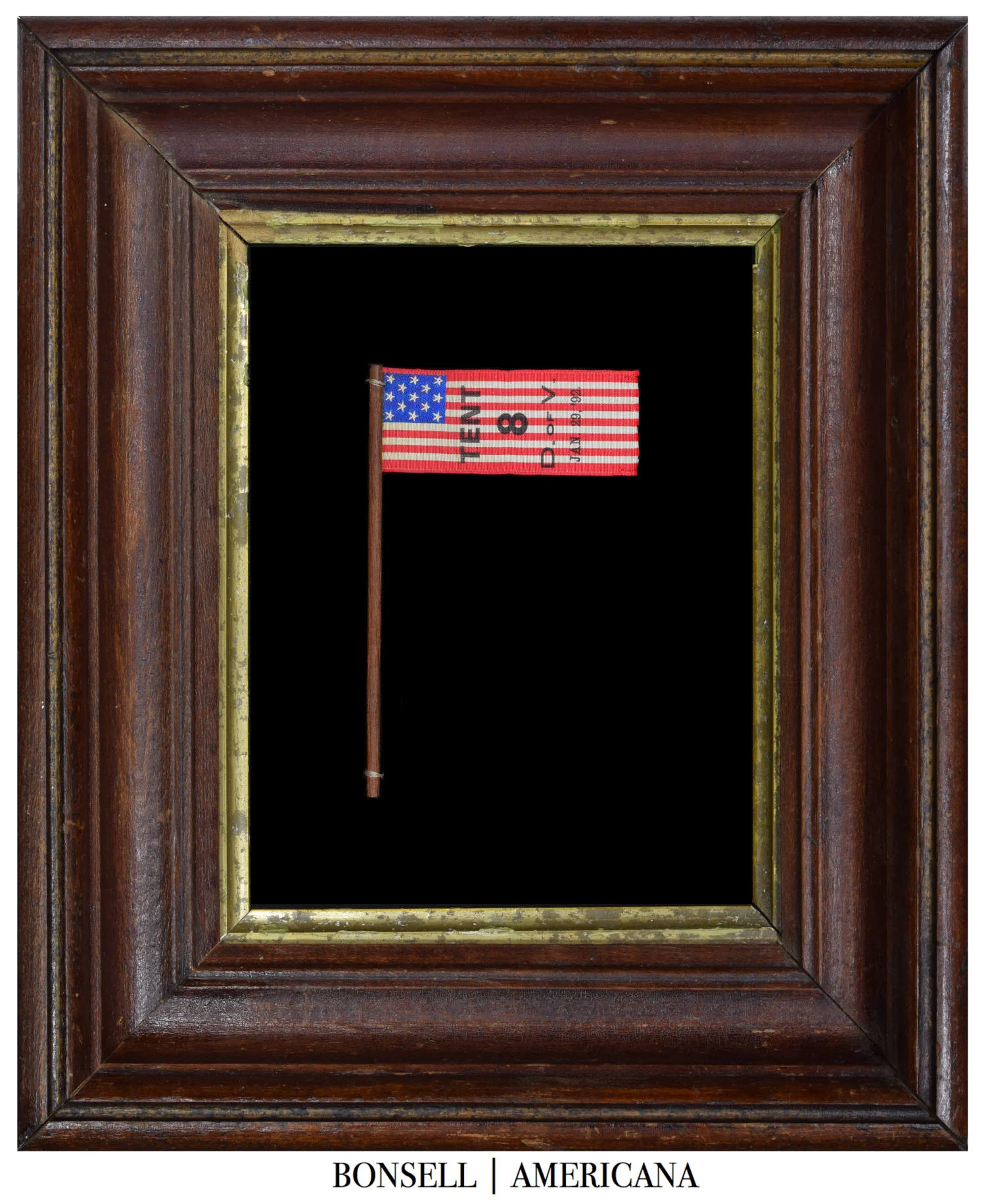 13 Star Antique Flag | Includes a Daughters of Veterans Overprint