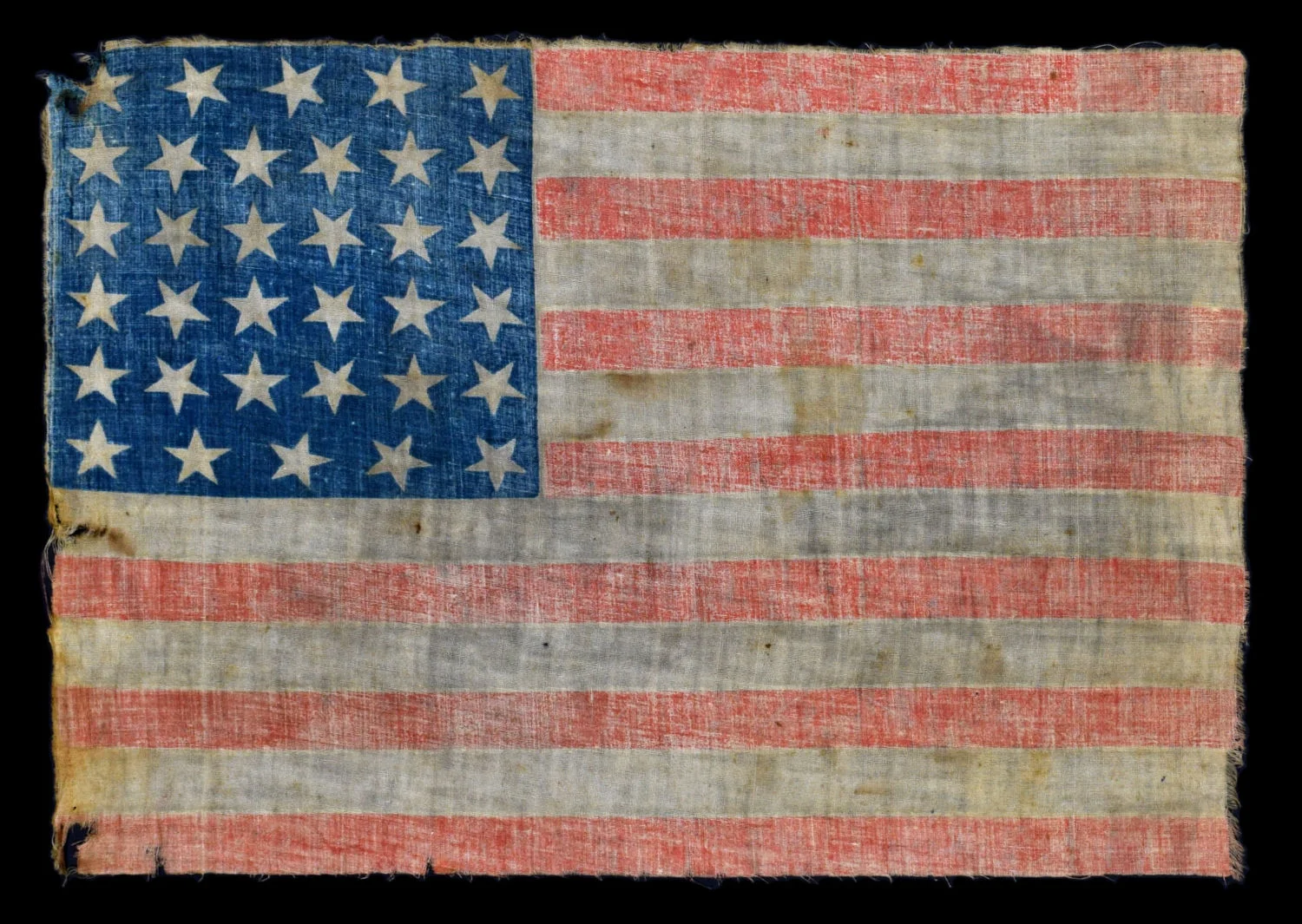 34 Star Antique American Flag