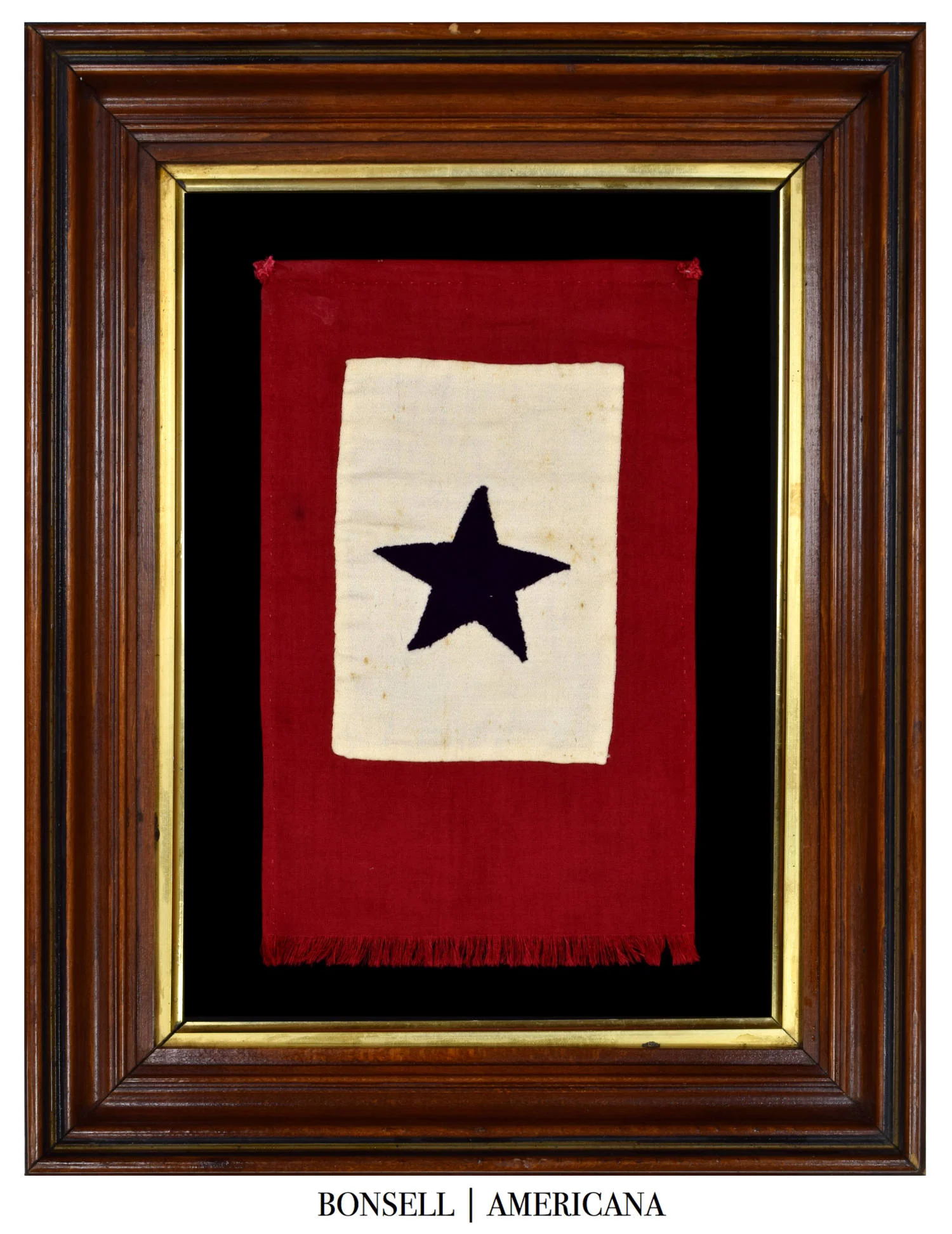 Antique Handmade Son in Service Flag | WWII Era