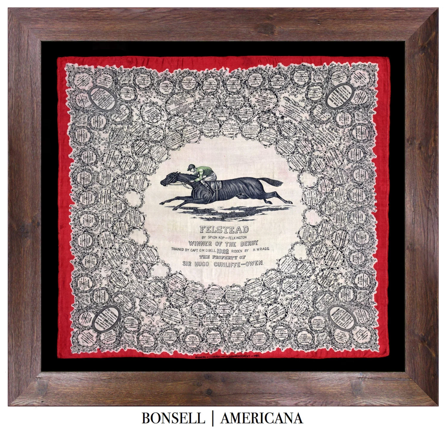 Antique Kerchief Featuring Felstead | Winner of the Epsom Derby