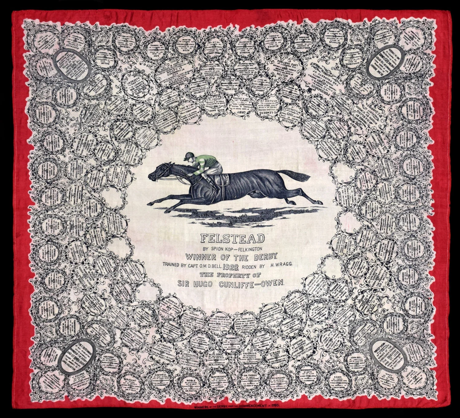 Antique Kerchief Featuring Felstead | Winner of the Epsom Derby