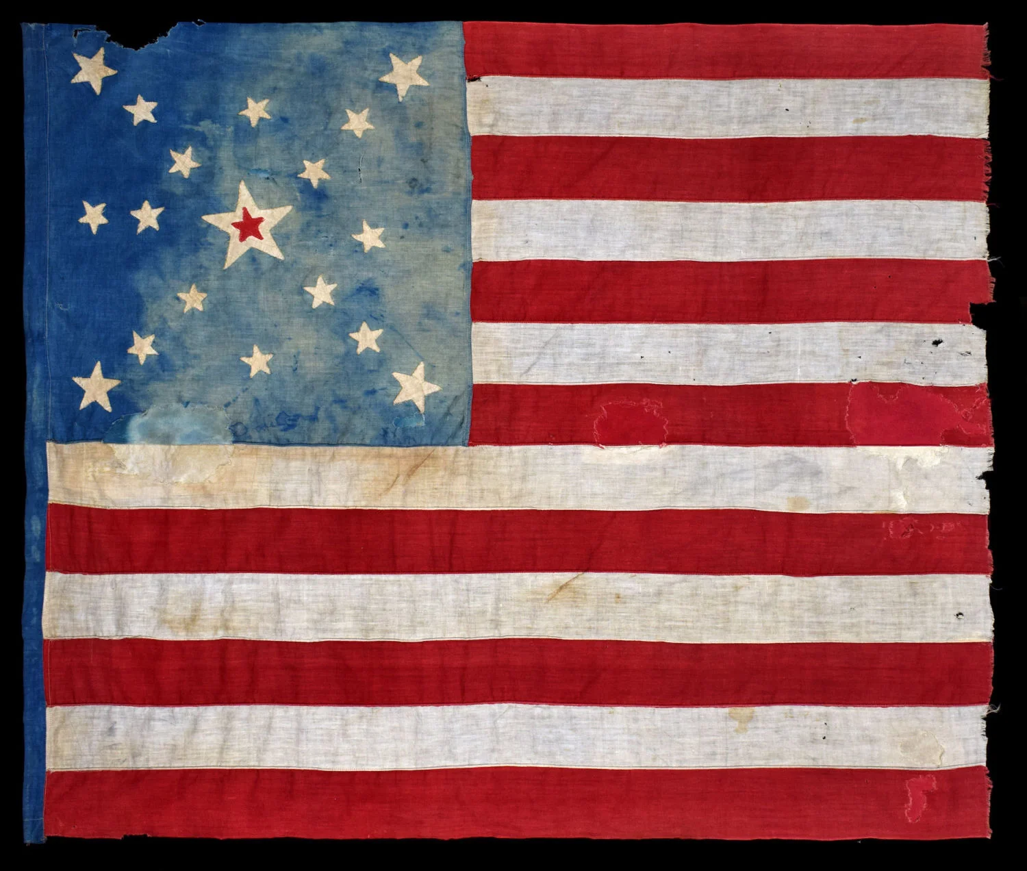 18 Star Antique Flag