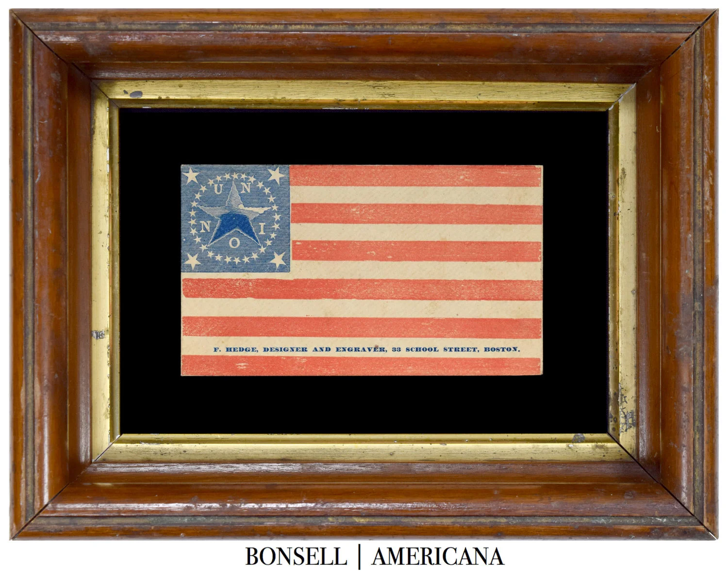 34 Star Civil War Flag Cover 