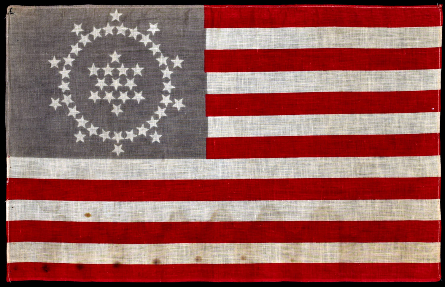 Antique 48 Star Antique Whipple Flag
