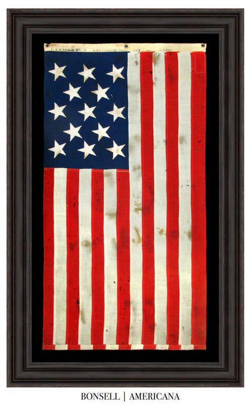 US NAVY  FLAG IMPRINTED BY EVERGREEN