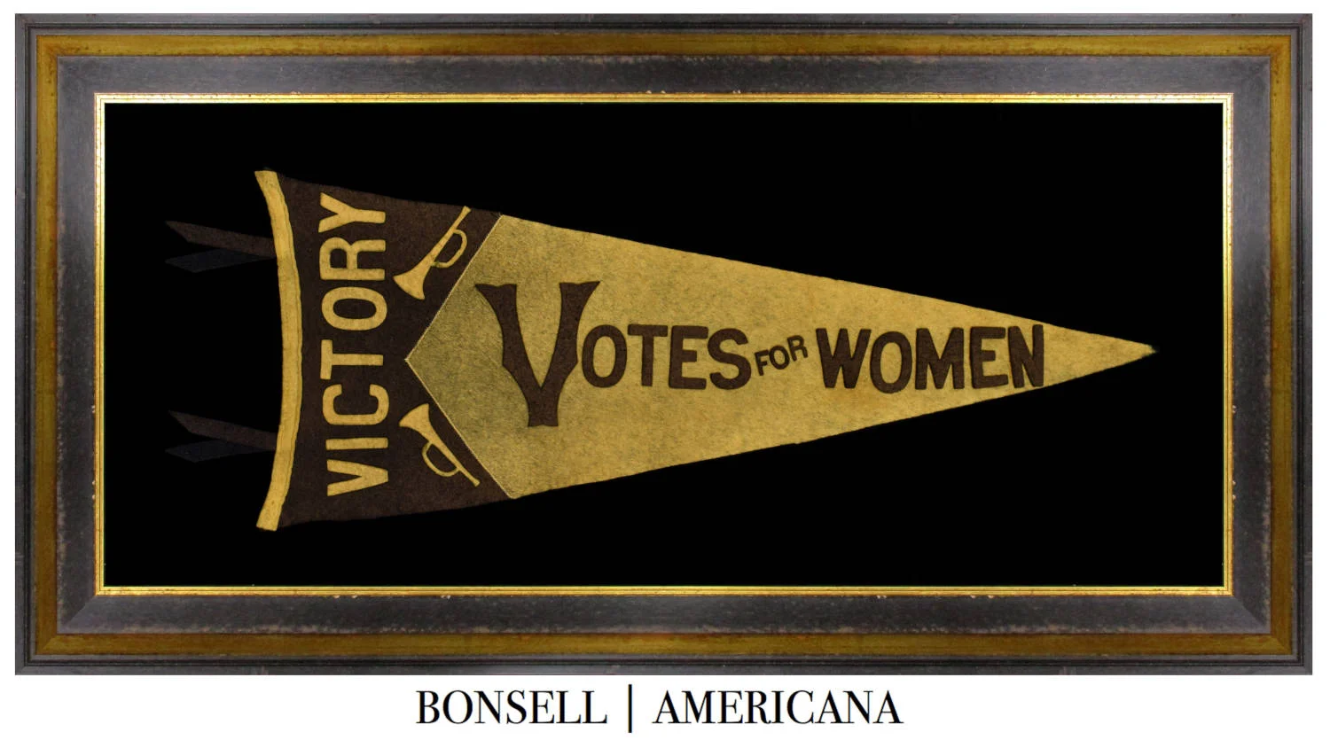 Antique Suffragette Pennant