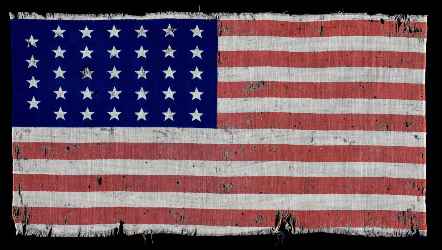 34 Star Antique American Flag