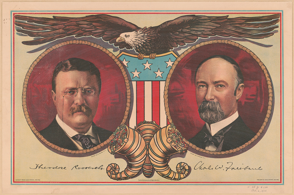 Teddy Roosevelt and Charles Fairbanks