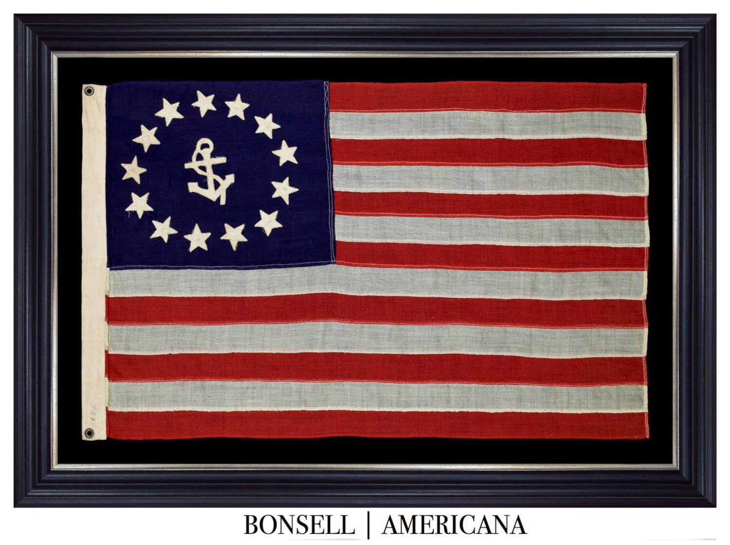 Bandiera Nautica USA Yacht 16x24 Pollici | Trade Winds | Ricamata E Impermeabile