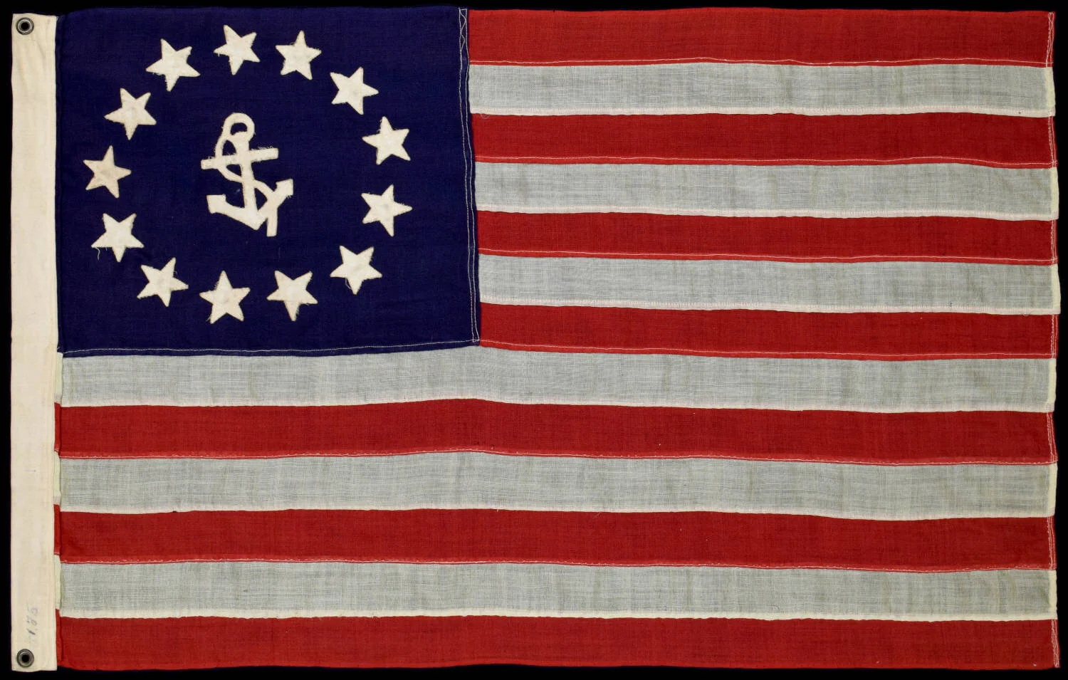 Antique Private US Yacht Ensign 