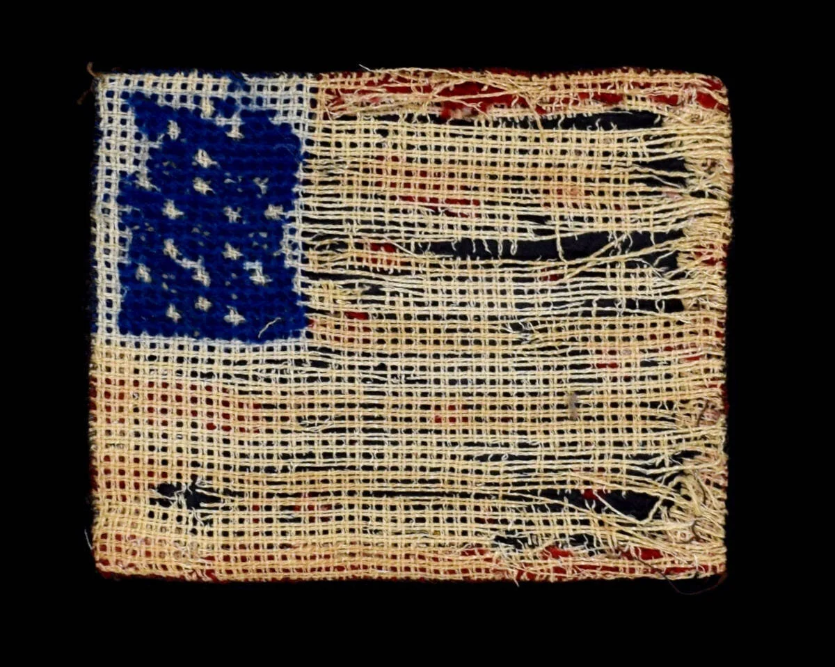 2. Antique Civil War Pen Wipe Flag.jpg