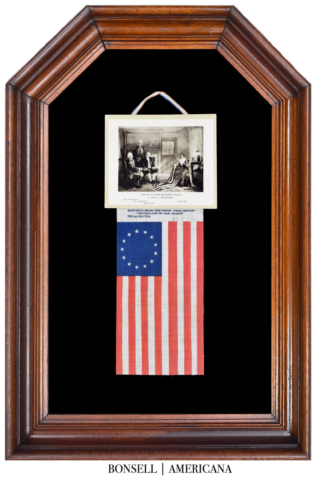 13 Star Antique Flag | A Souvenir from the Betsy Ross House 