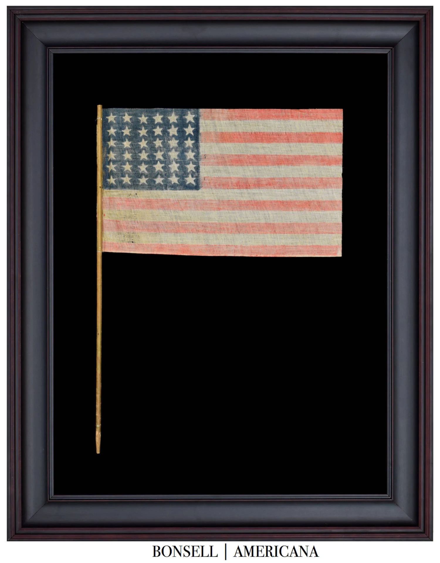 36 Star Civil War Era Antique Parade Flag