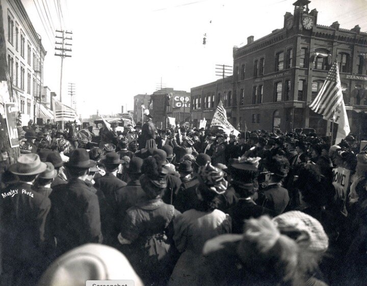 Boone, Iowa Suffragette Parade