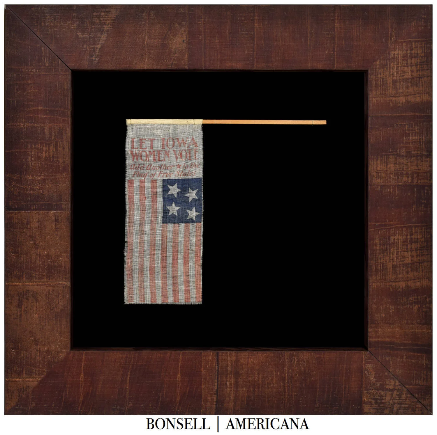4 Star Antique Flag | Let Iowa Women Vote
