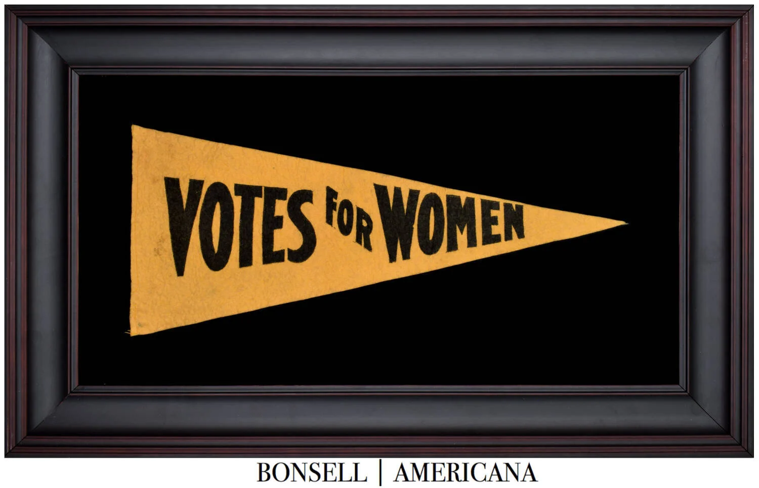 Antique Votes for Women Pennant