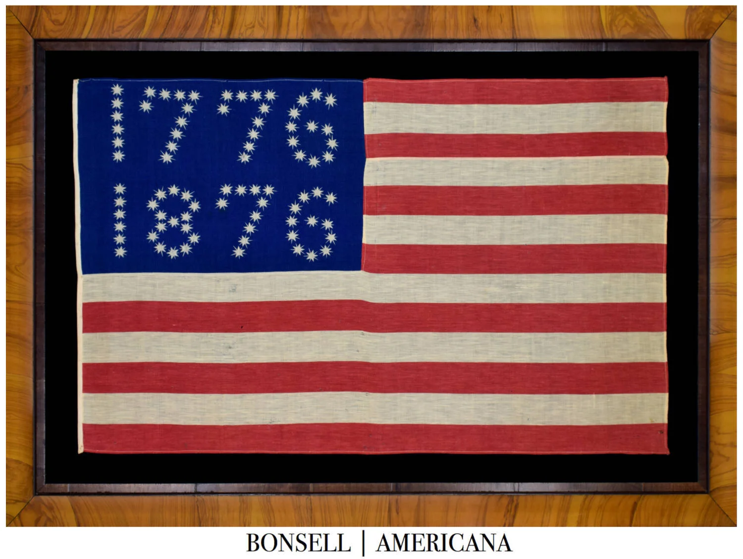 1776-1876 Antique Flag
