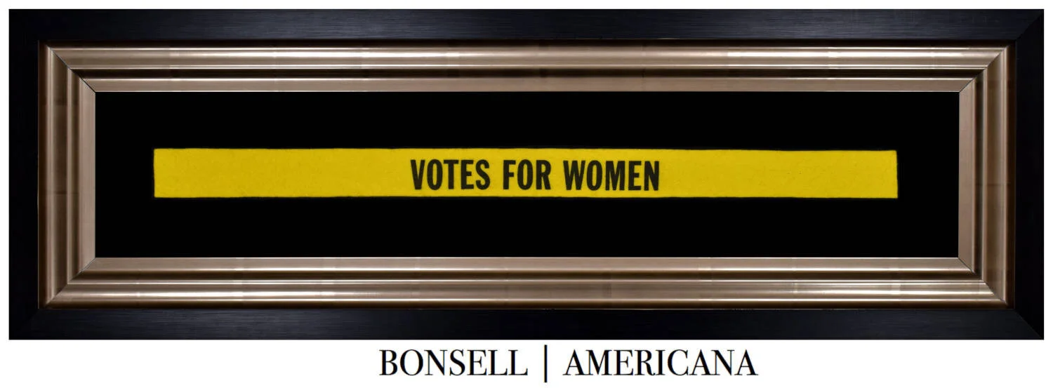 Antique Votes for Women Armband | Rare and Desirable Suffragette Textile