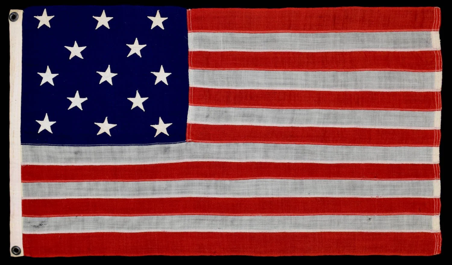 13 Star Antique US Flag 