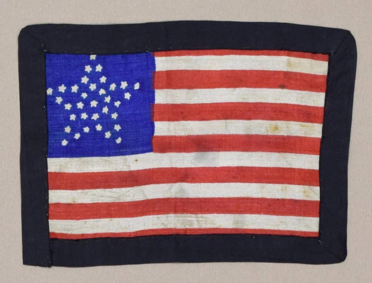 Abraham Lincoln Mourning Flag Made