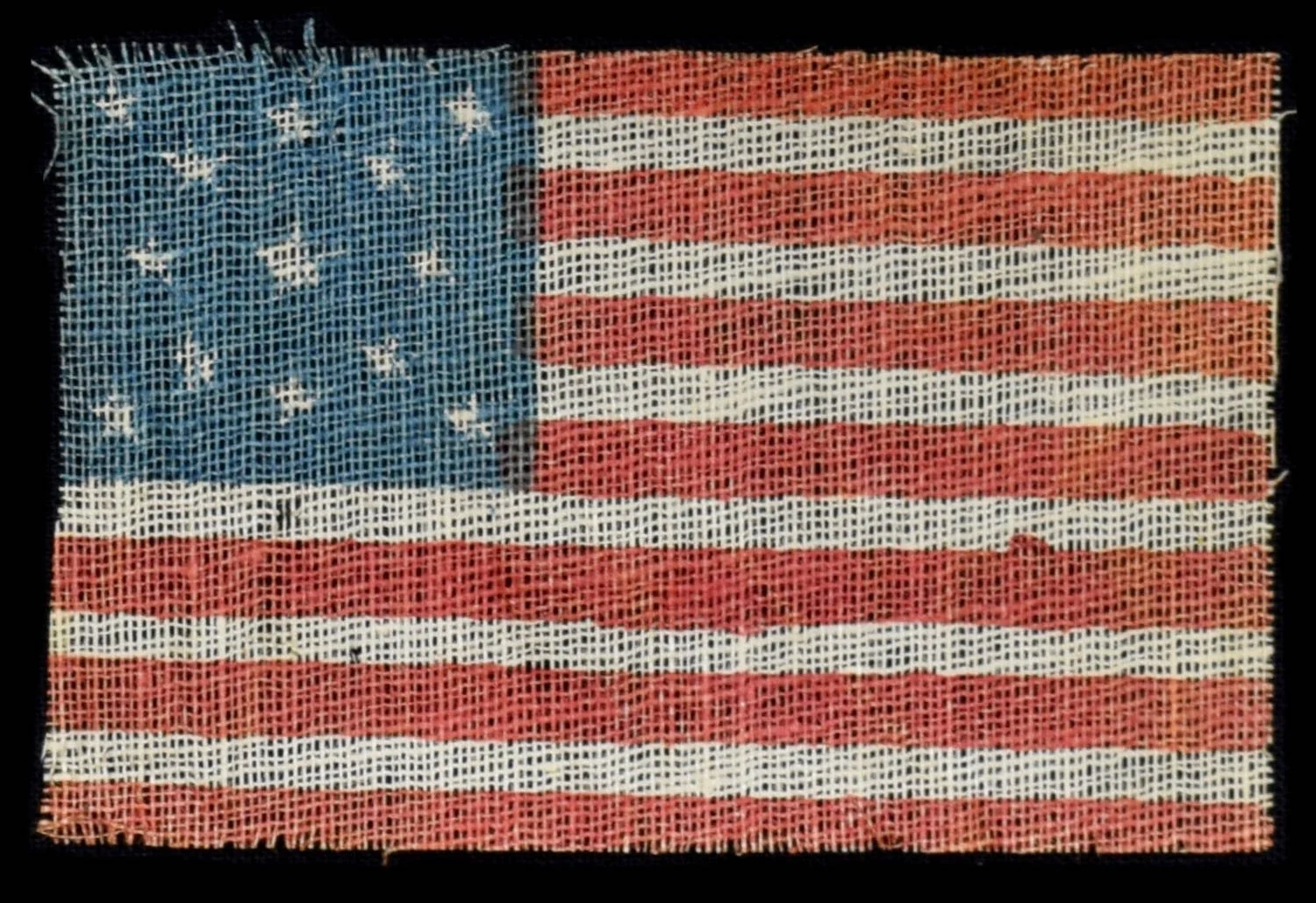 13 Star Antique Flag | Made to Celebrate the Centennial | Circa 1876