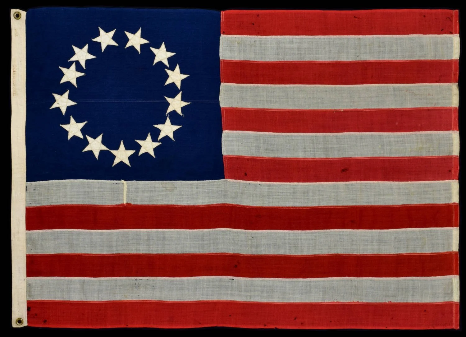 Early and Attractive 13 Star Antique Flag with a Betsy Ross Configuration | Circa 1895-1926