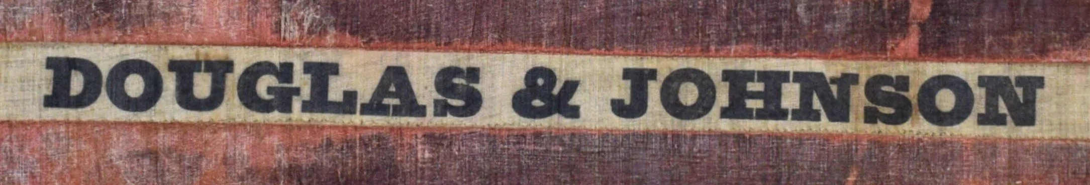 6. Antique Douglas Johnson Campaign Flag.jpg
