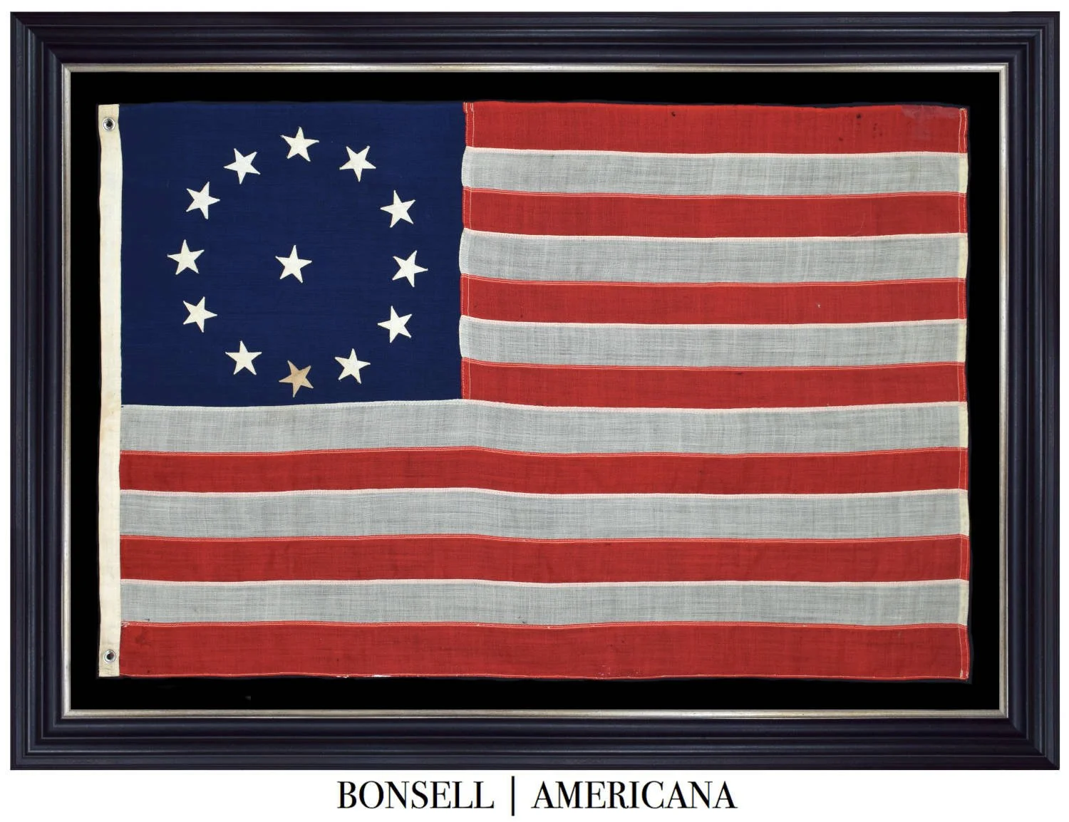 13 Star Antique Flag with a Cowpens Configuration