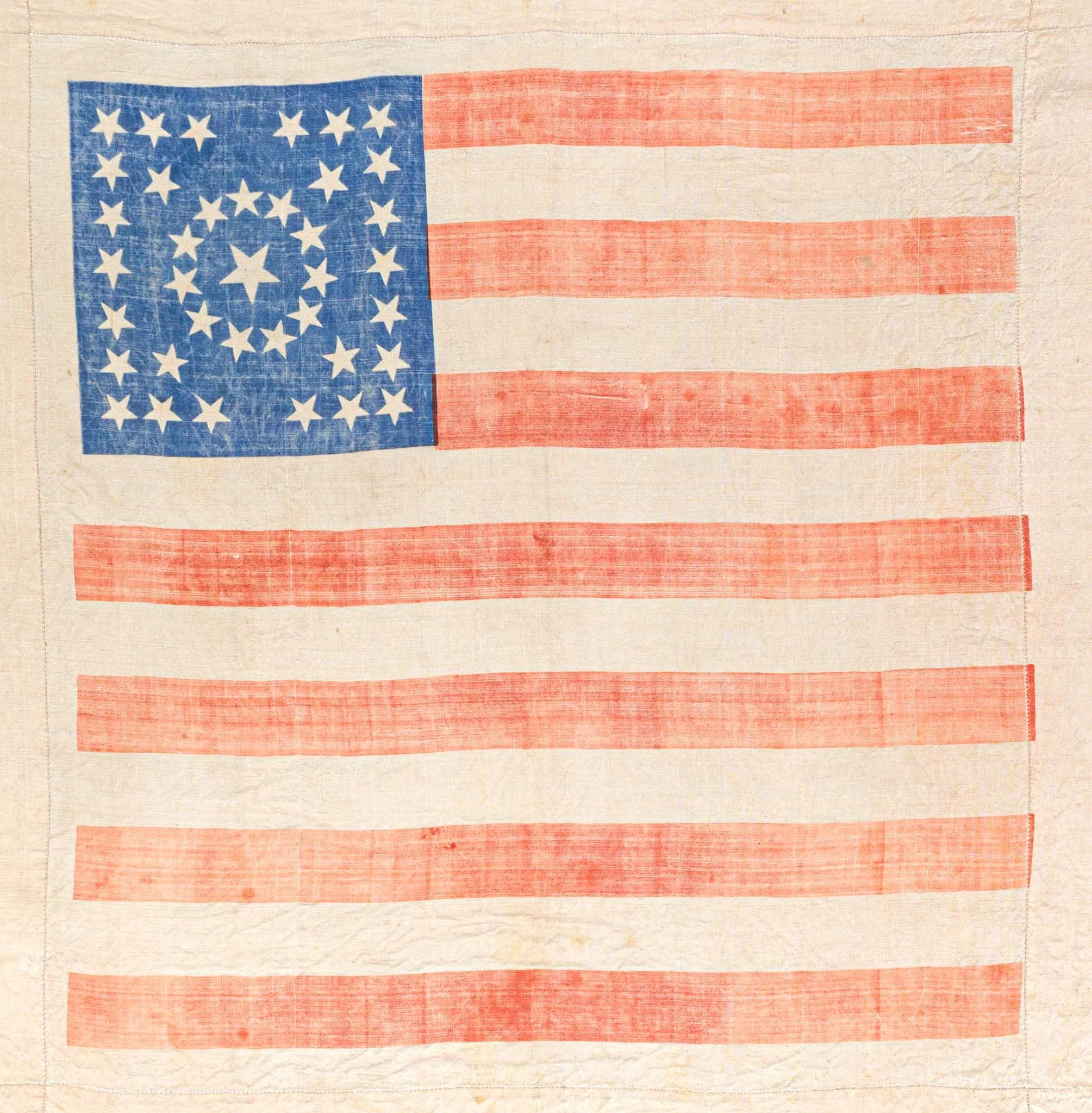 38 Star Antique Flag Handkerchief with a Medallion Configuration-3.jpg