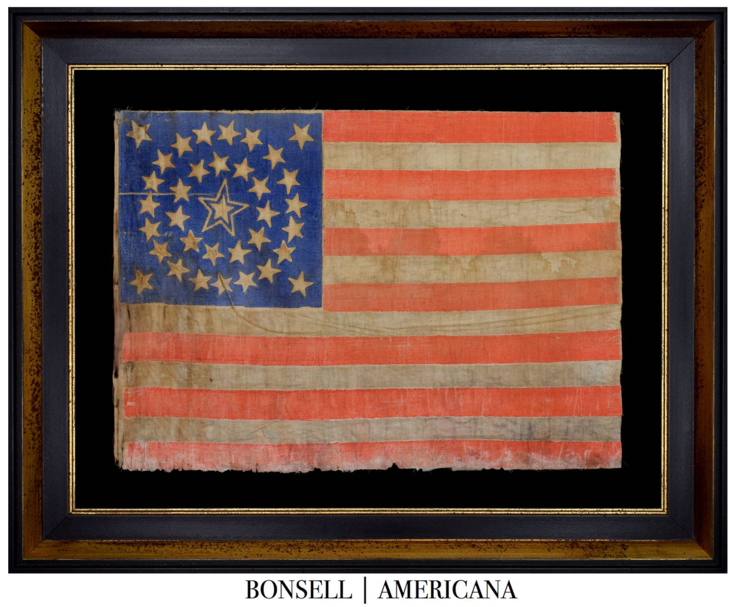 35 Star Antique Flag | West Virginia Statehood
