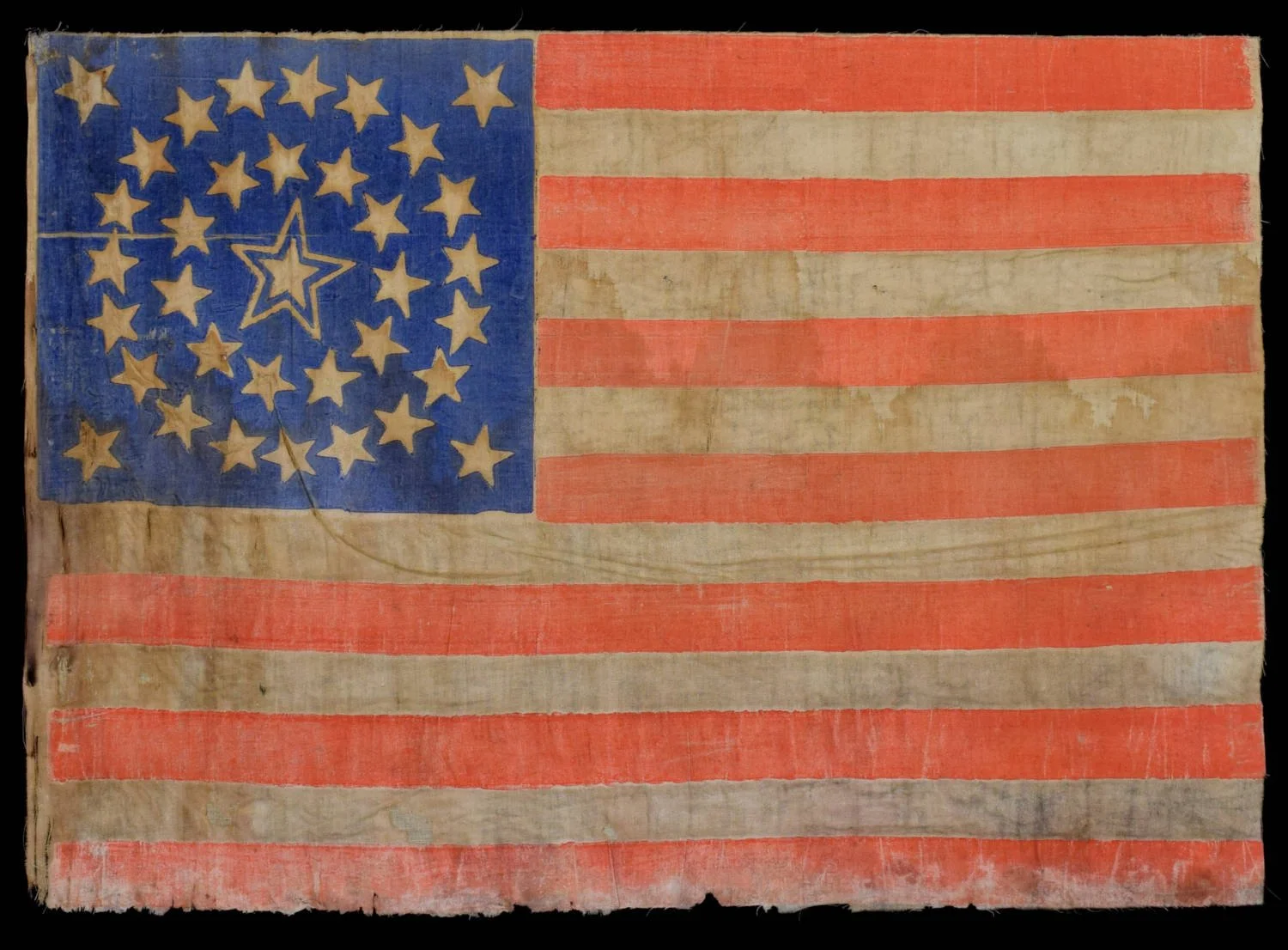 35 Star Antique Flag | West Virginia Statehood
