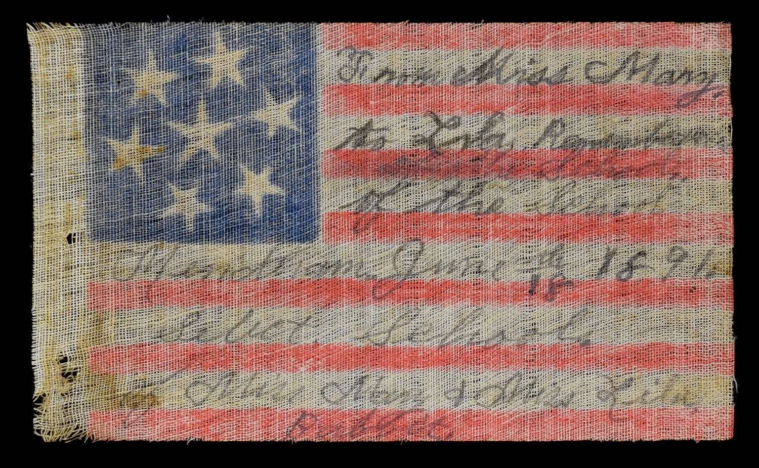 7 Star Antique Flag