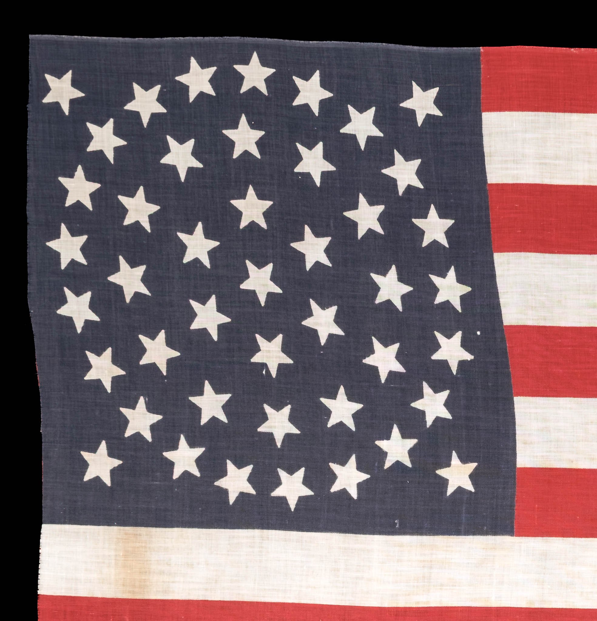 44 Star Antique American Flag with a Medallion Configuration-3.jpg