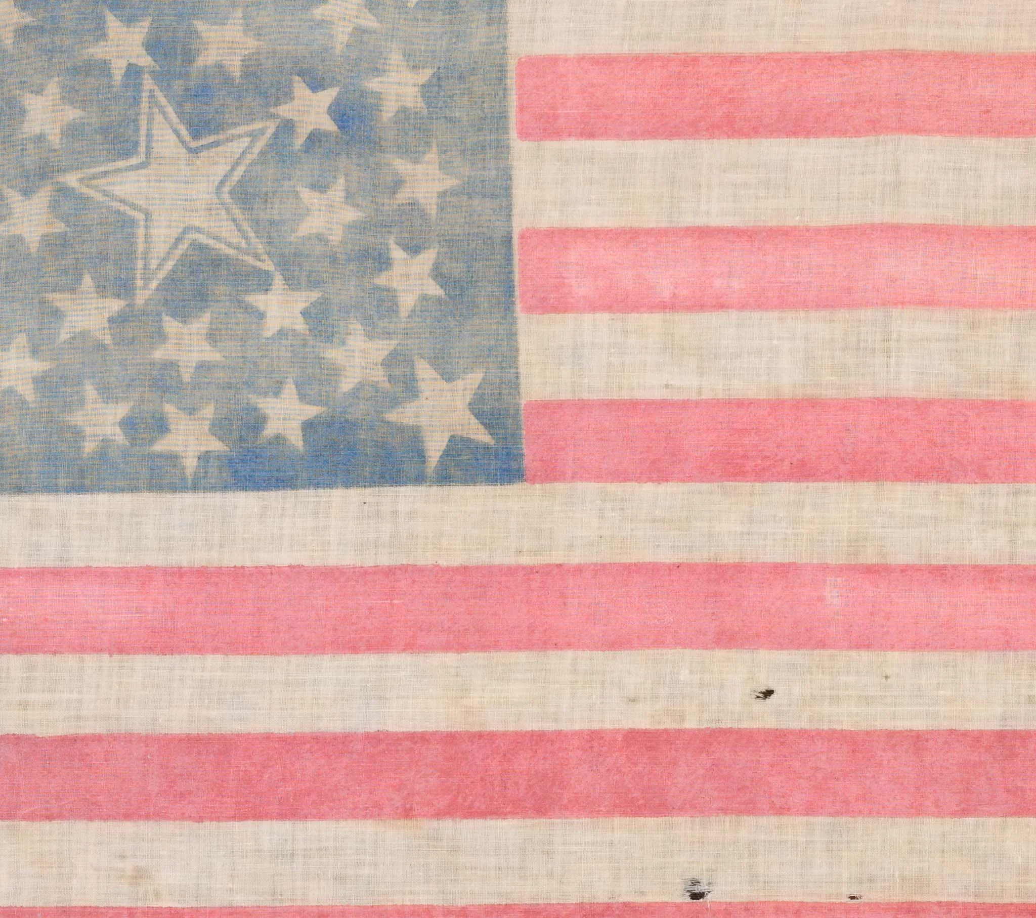 30 Star Antique American Flag with a Haloed Medallion Configuration-4.jpg