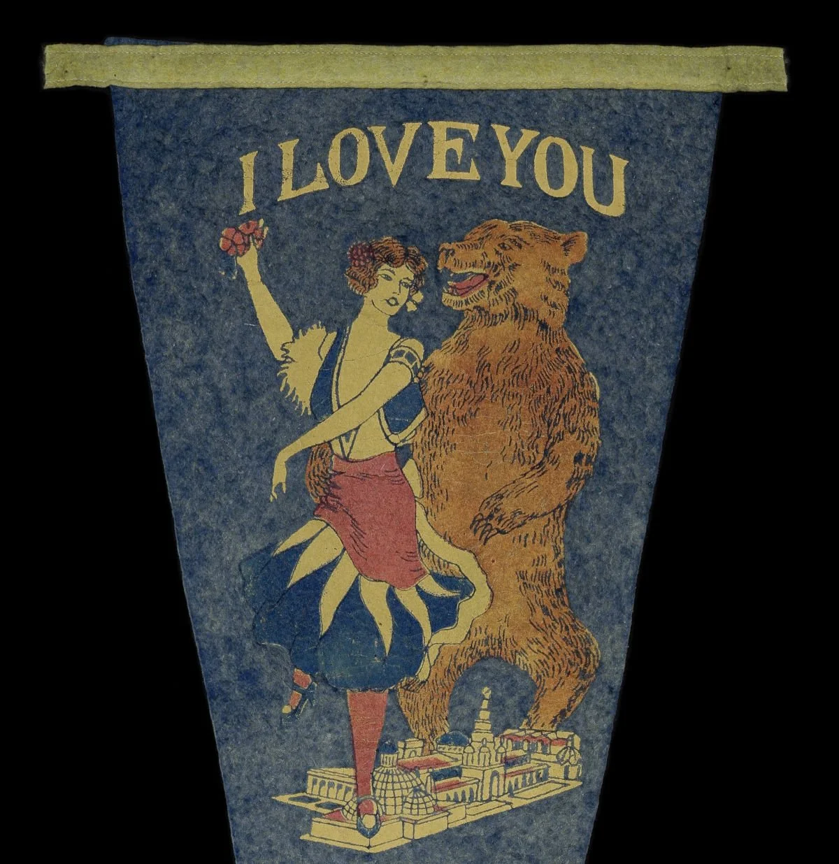 3. Antique I Love California Pennant.jpg