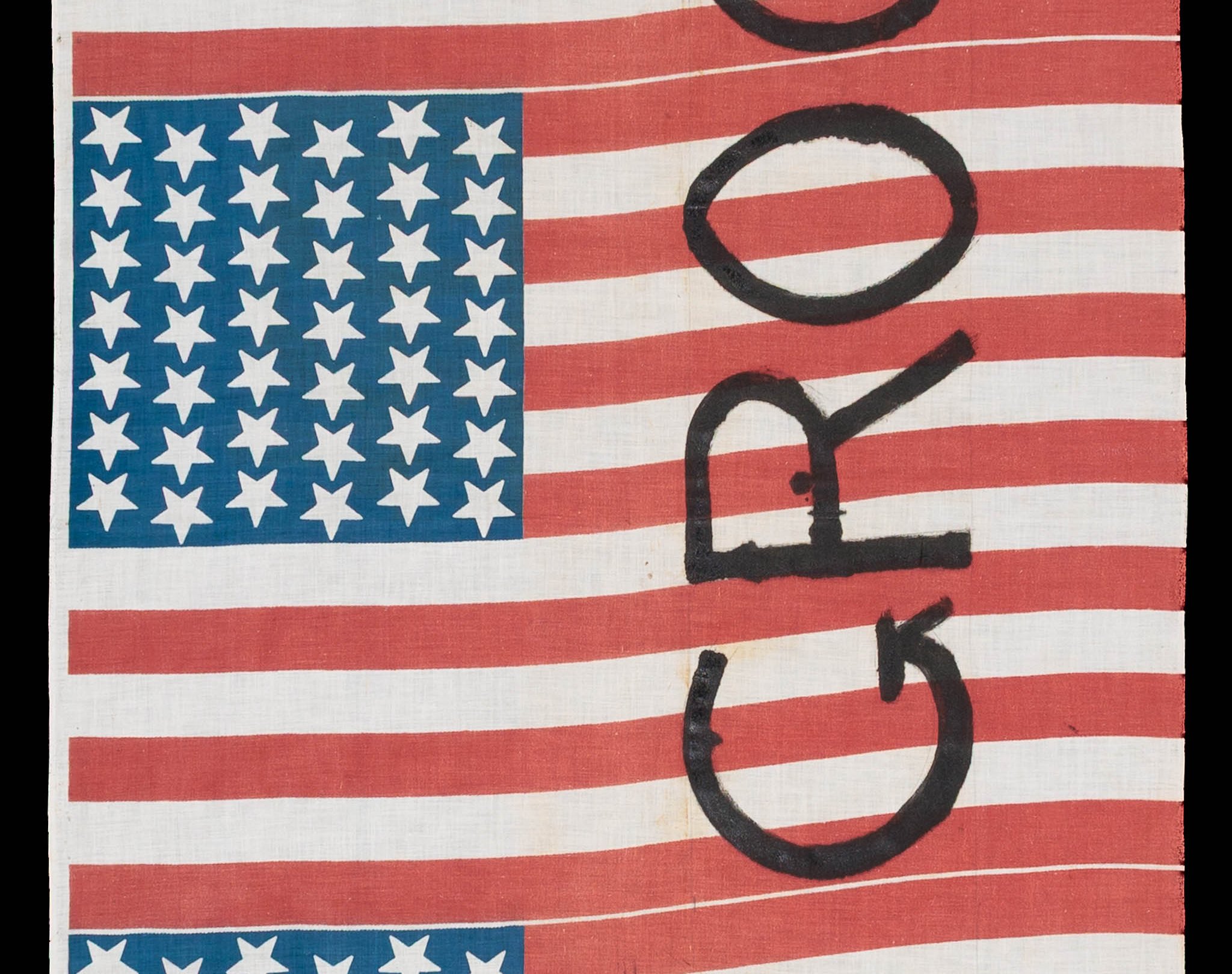 Antique Fine Groceries Banner Made of Antique Flags-8.jpg