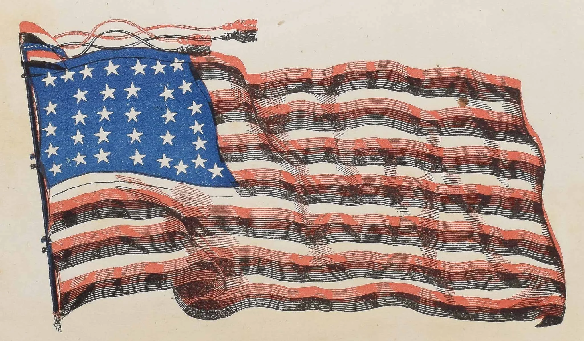 The Nation Mourns a Martyred Father Antique Flag-4.jpg