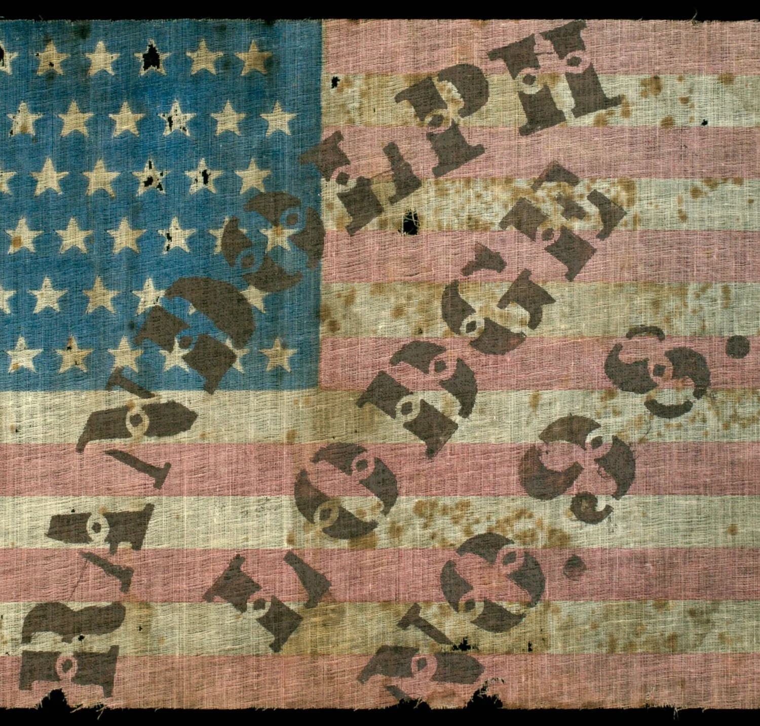 5. 48 Star Antique Flag with Randolph Lodge IOOF Overprint.jpg