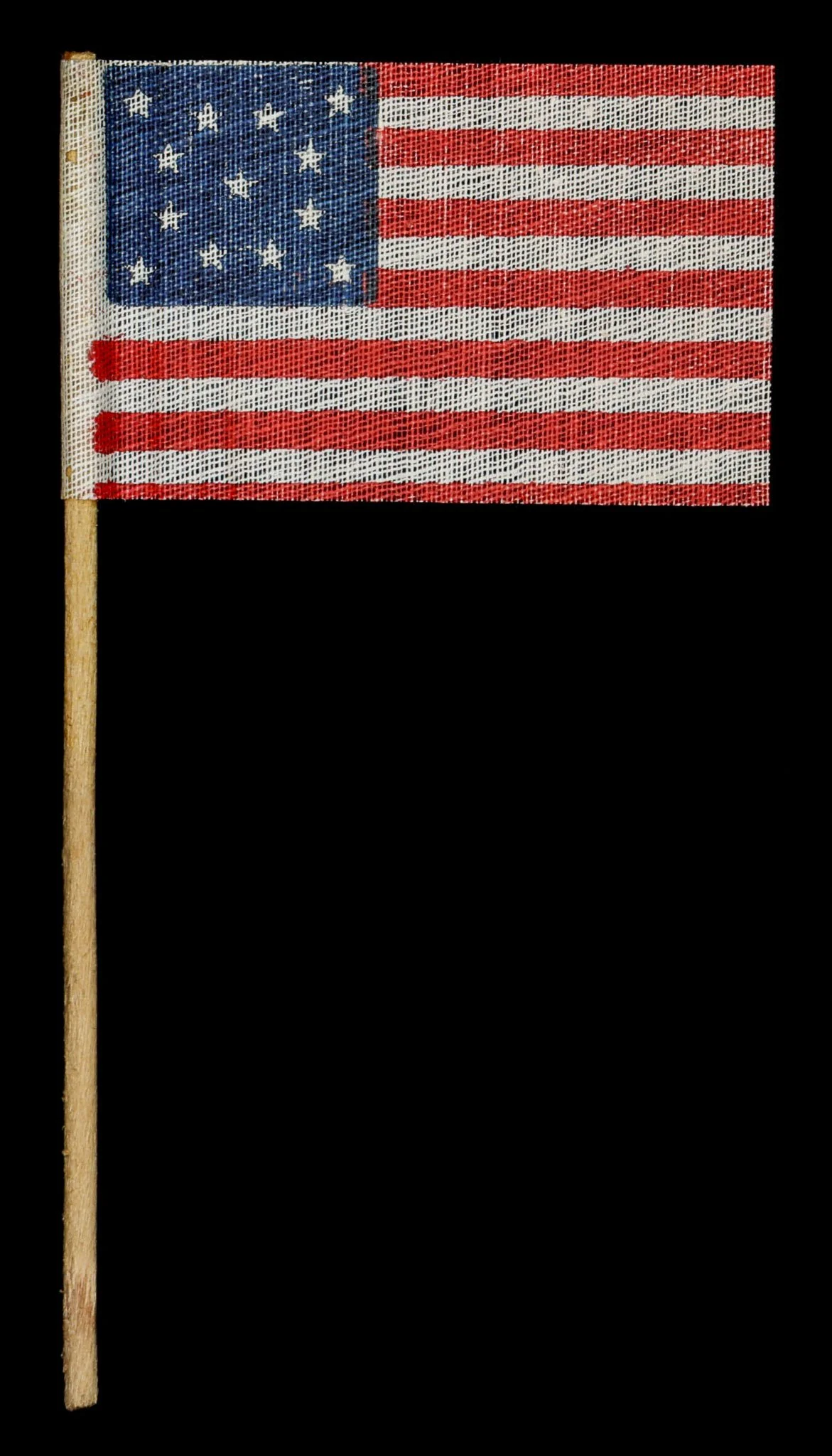13 Star Antique American Parade Flag | Commemorating the Centennial of American Independence | Circa 1876