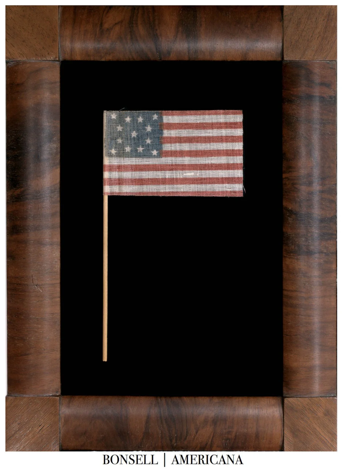 13 Star Antique US Flag with a Medallion Star Configuration | Circa 1876