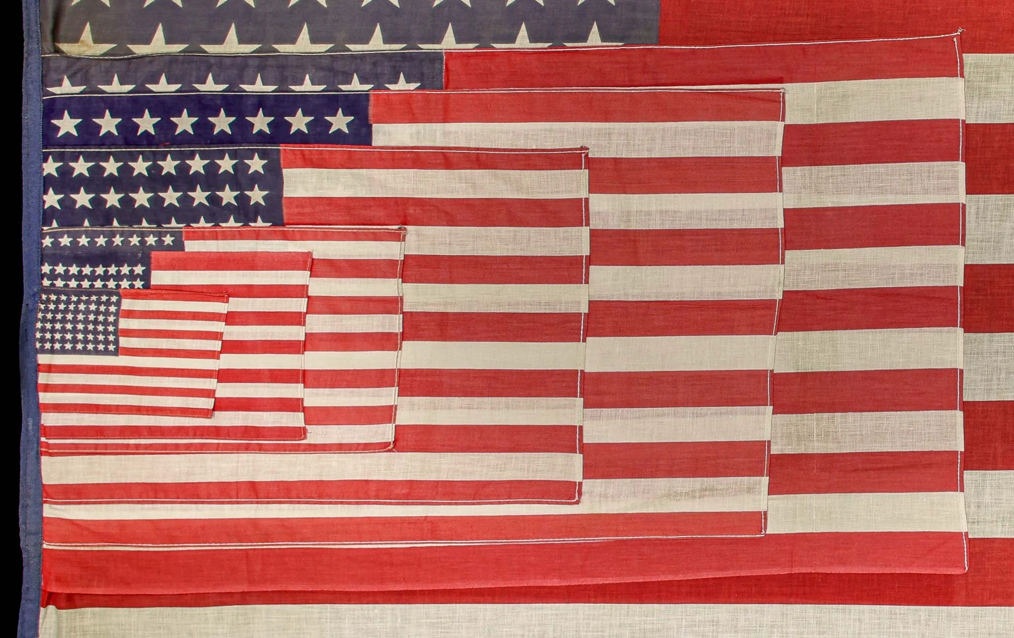Spectacular Antique Flag Salesman Sample with 48 Stars-3.jpg