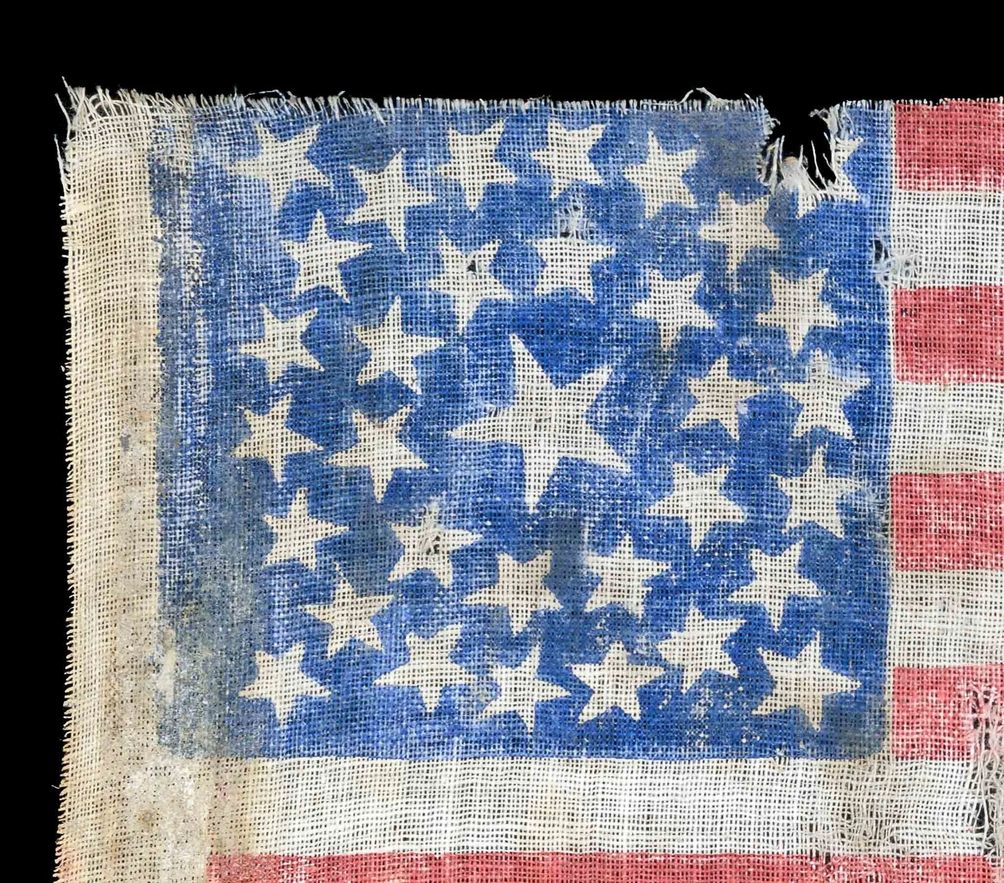 33 Star Antique American Flag with a Medallion Configuration-3.jpg