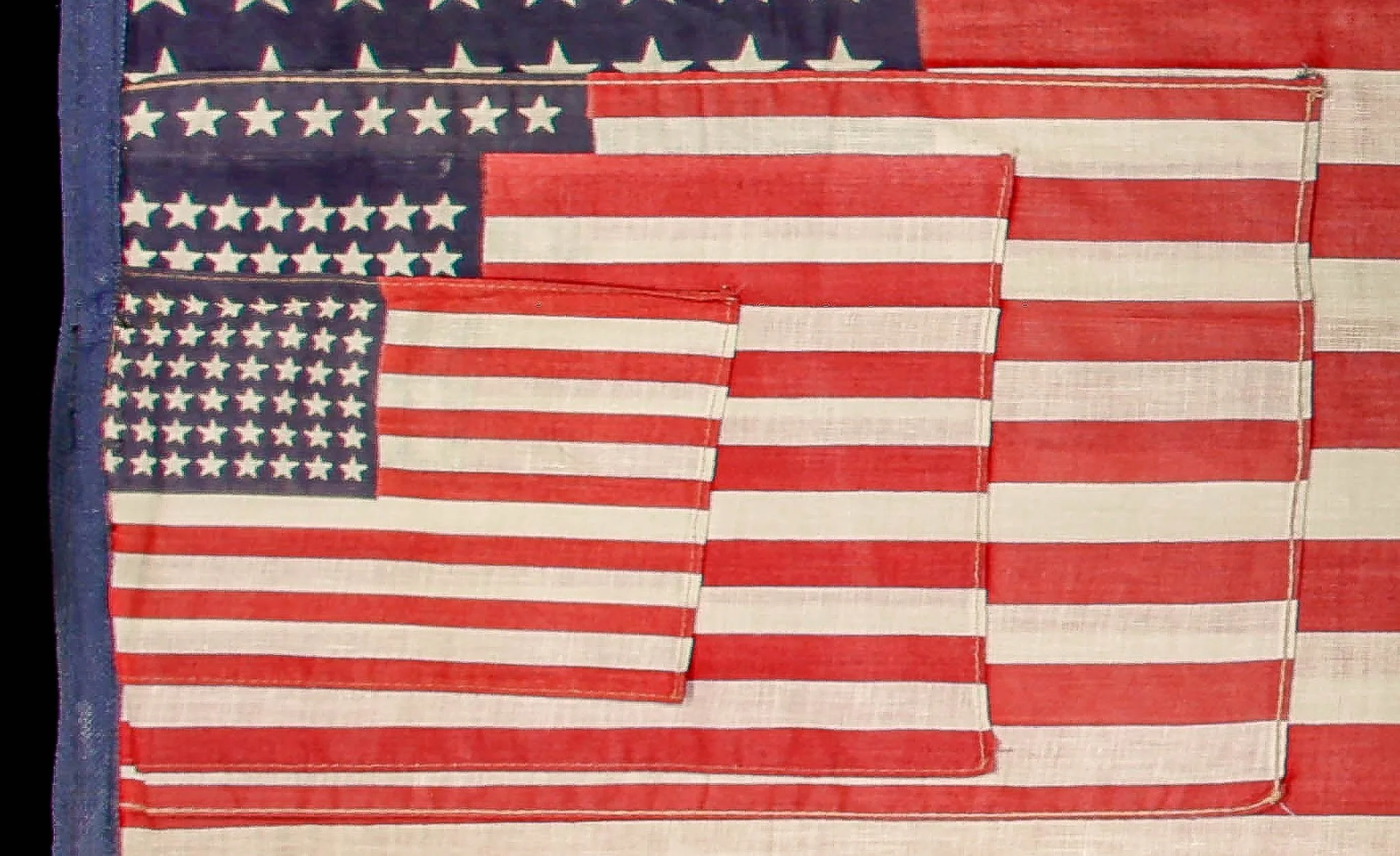 Spectacular Antique Flag Salesman Sample with 48 Stars-5.jpg