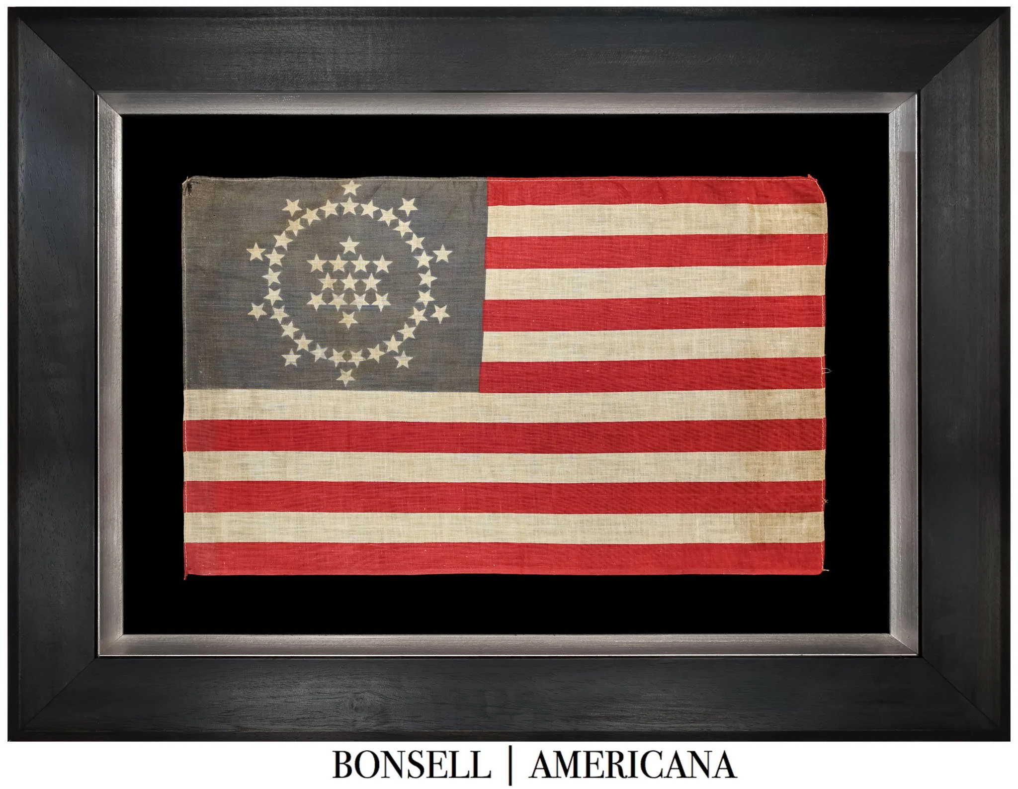 Rare and Historically Significant Whipple Flag | A Noted Contender in the Movement Toward the 48-Star Standard | Circa 1909-1912