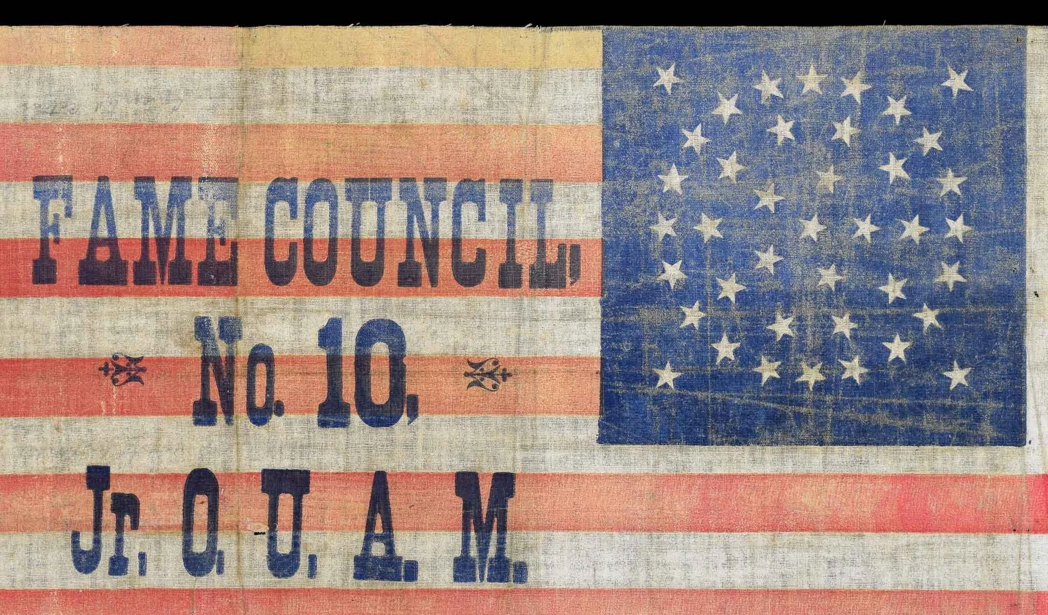 40 Star Antique Flag with Medallion and Overprint-3.jpg
