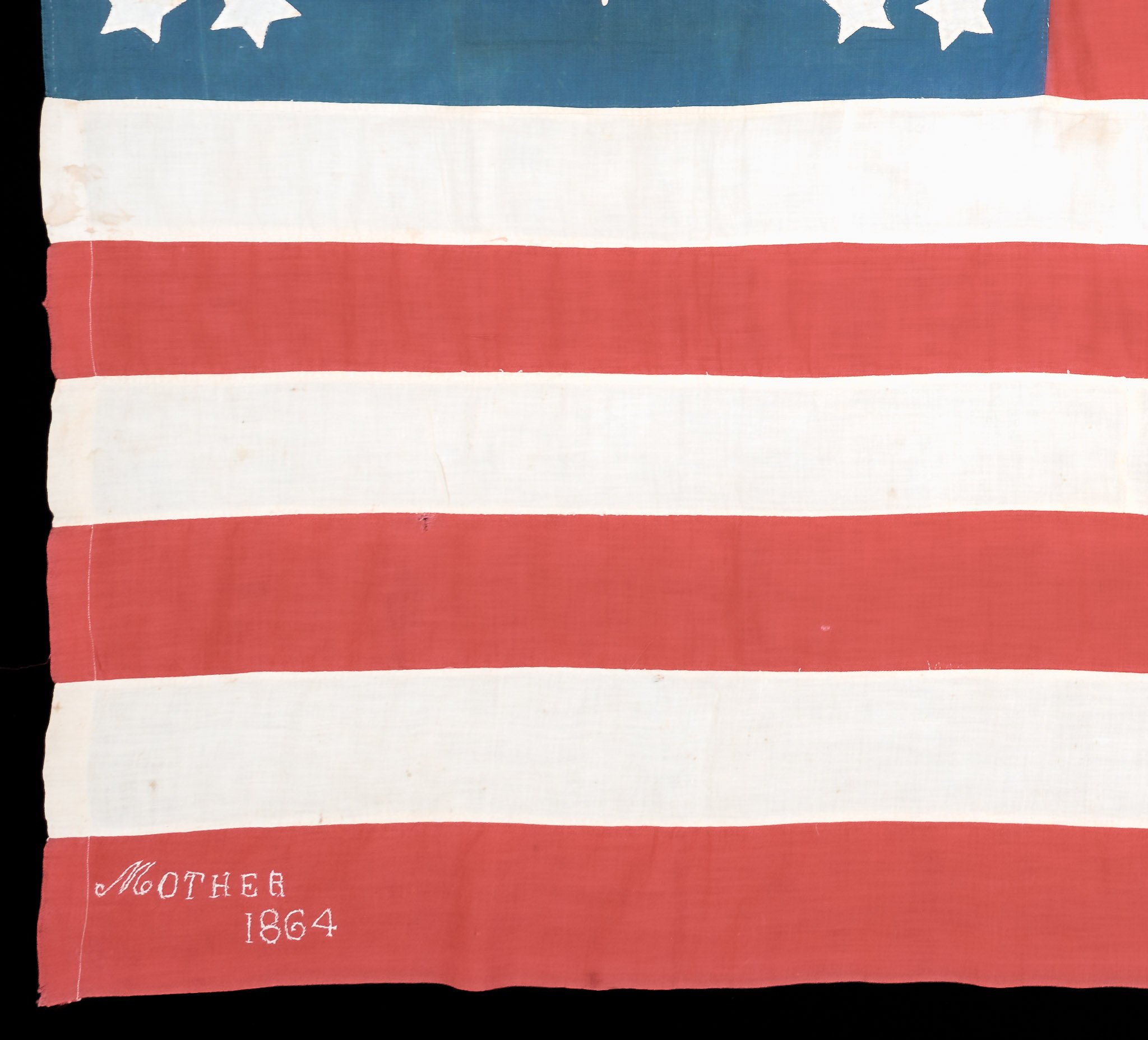 36 Star Antique American Flag from Mother -4.jpg