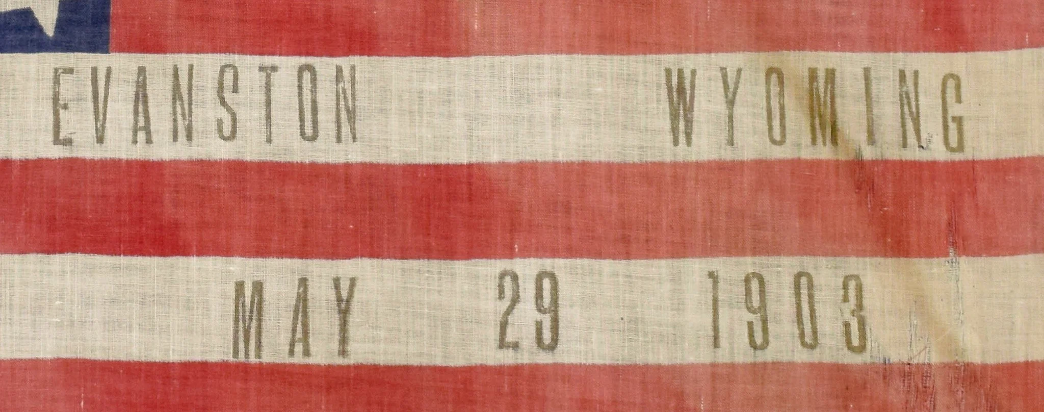 45 Star Antique Flag with Welcome Teddy Overprint-6.jpg