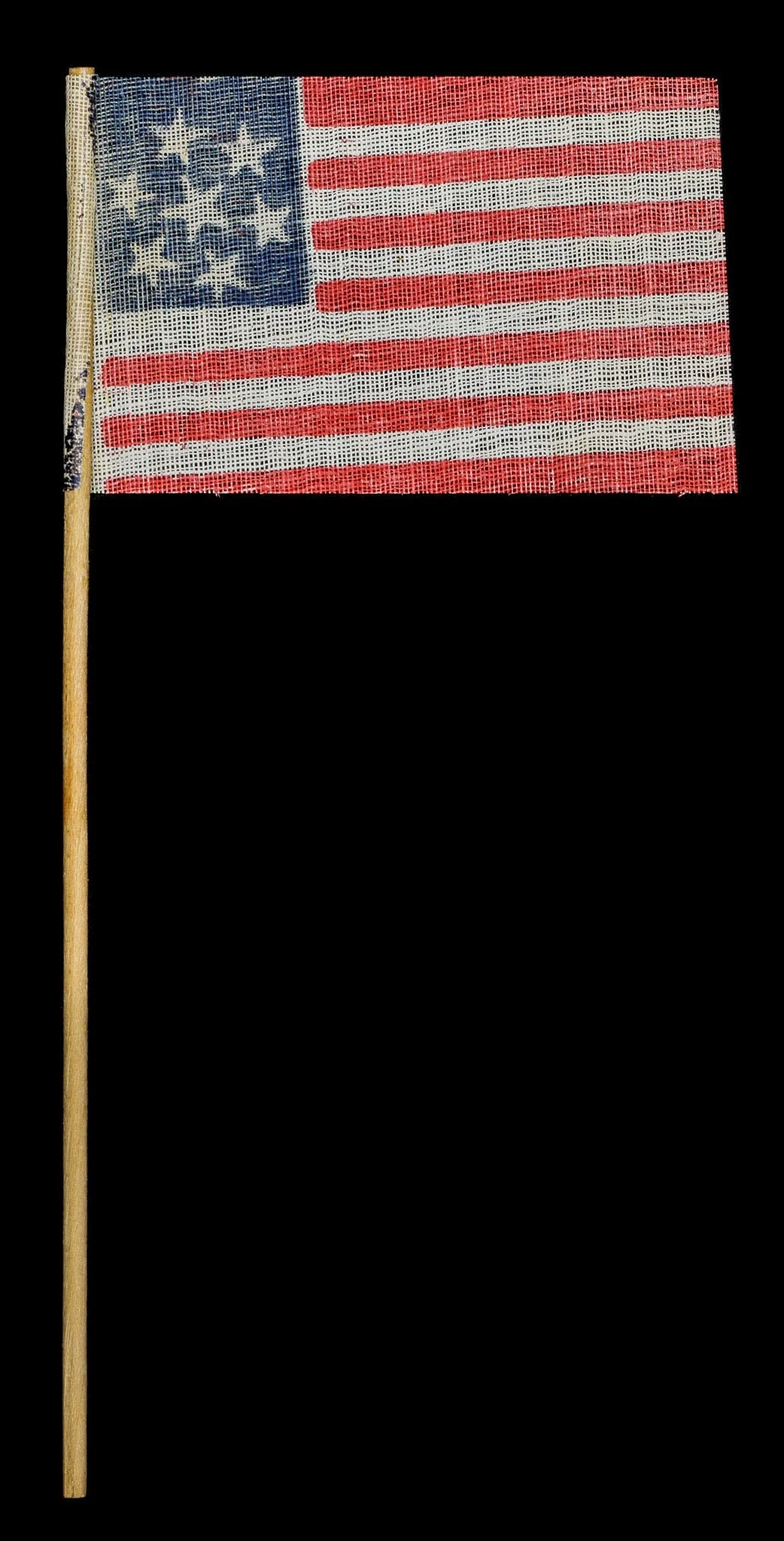 7 Star Antique American Parade Flag | Made to Represent the First Wave of Seceding States | Circa 1876-1890