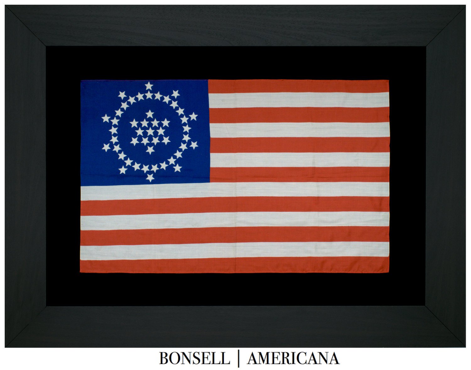 Rare and Historically Significant Whipple Flag | Features a Dynamic Star Pattern That Nearly Became Official | Circa 1909-1912
